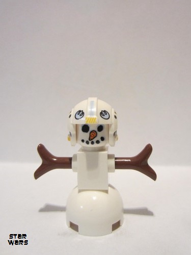 lego snowman minifig